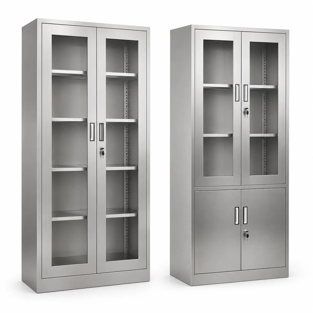 Stainless Steel Cleanroom Medical Cabinet for Lab and Hospital
