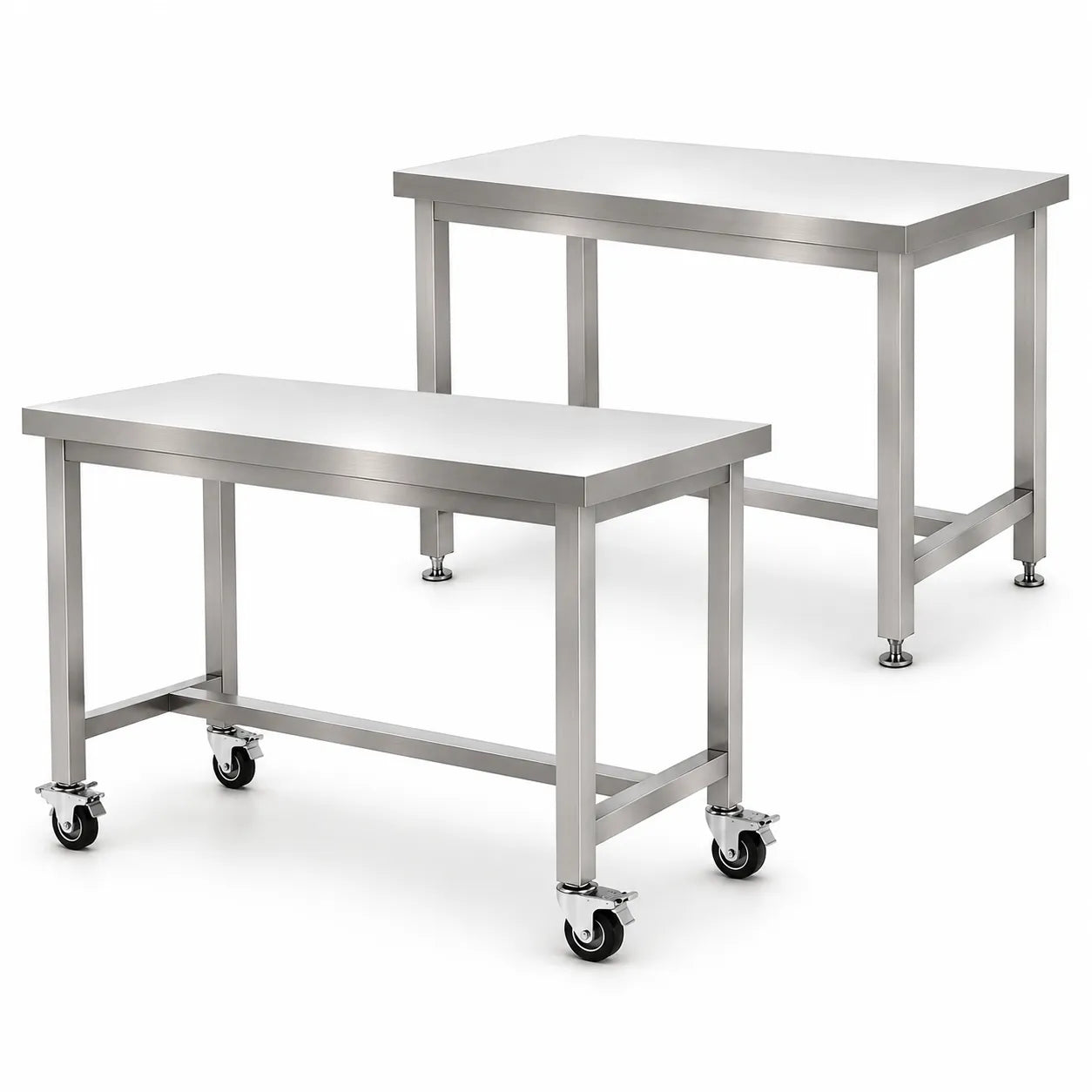 Cleanroom Stainless Steel Table and Mobile Worktable